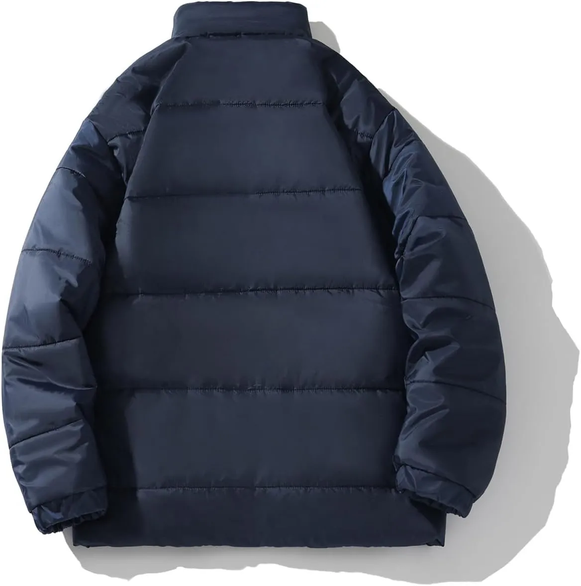 Down Cotton Coat for Men Winter Warm Quilted Jacket Thicken Padded Insulated Jacket Outwear Puffy Couple Winter Coat