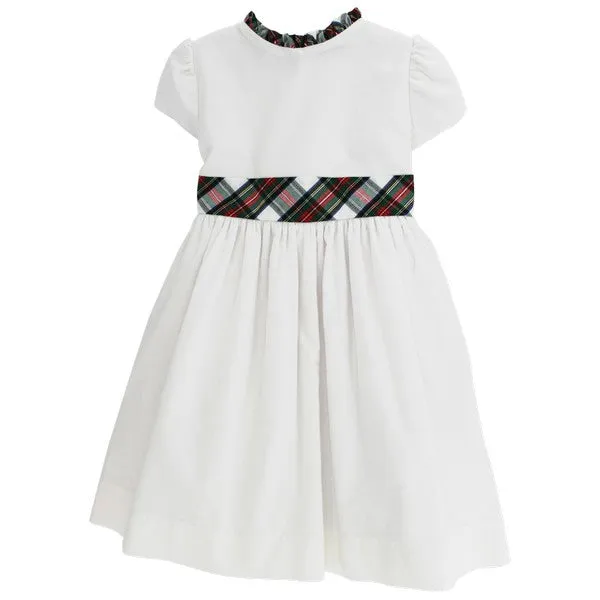 Evergreen W/ White Cord-Dress
